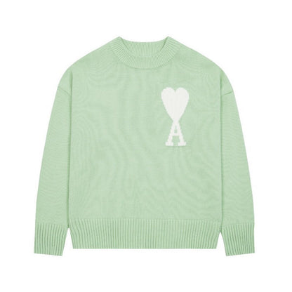 AMI | HEART SWEATER