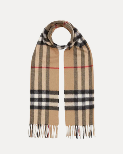 CHEQUERED BB | CASHMERE SCARF